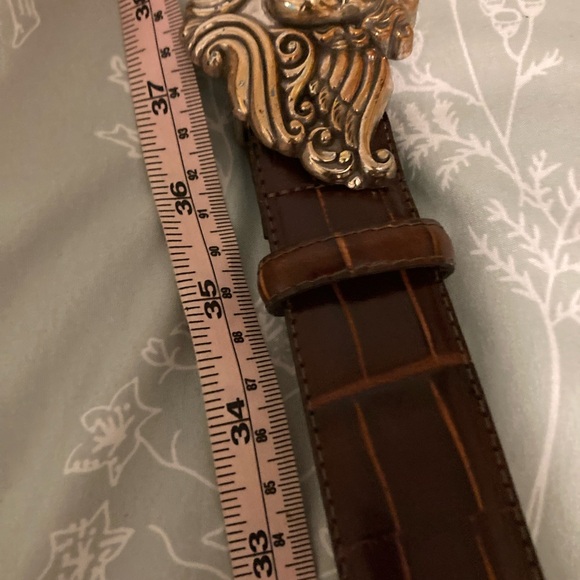 Angel leather Brighton belt size large EUC - Picture 5 of 6
